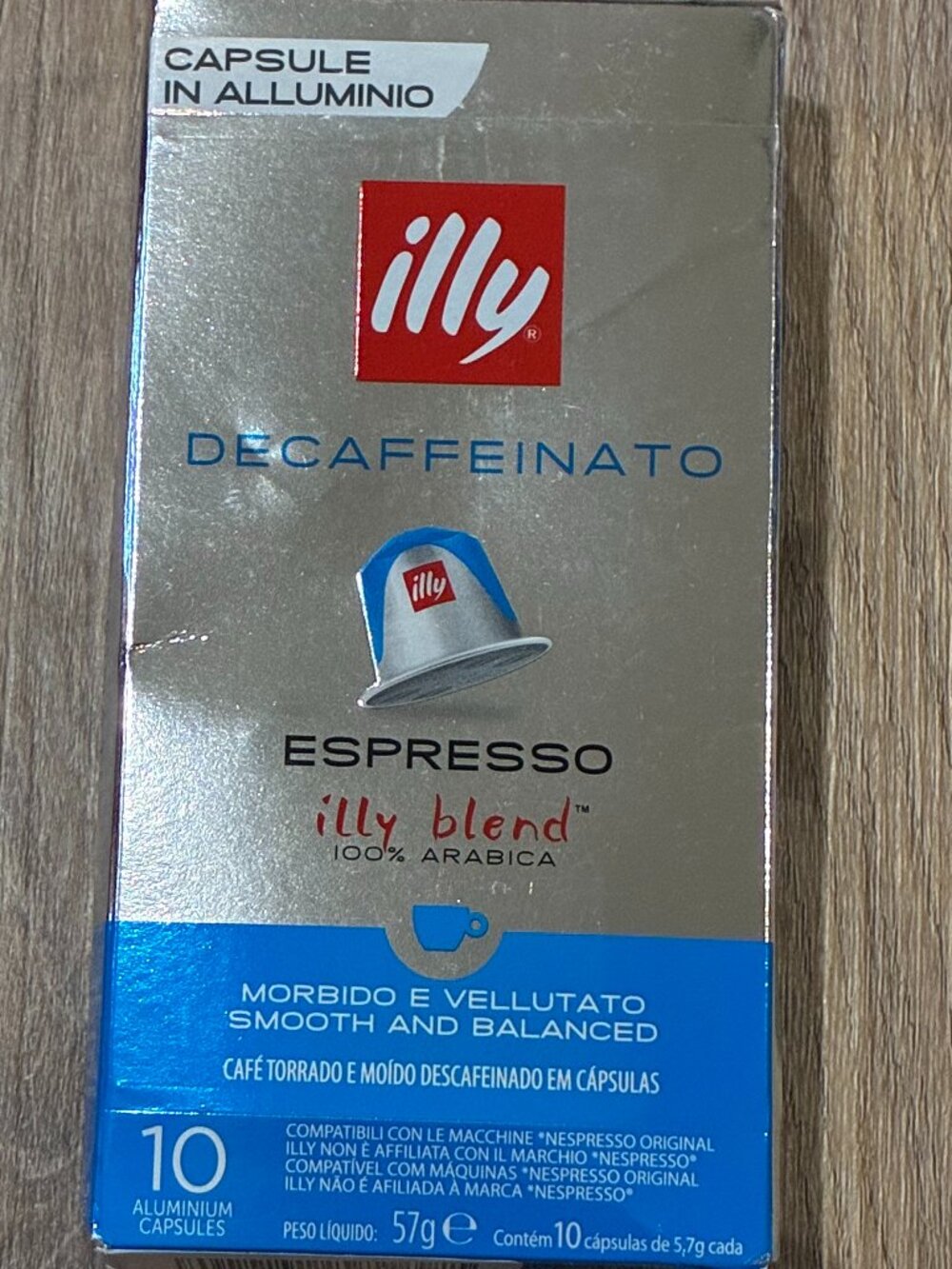 Illy Decaf Espresso Compatible Capsules, Classico Medium Roast, 100% Arabica